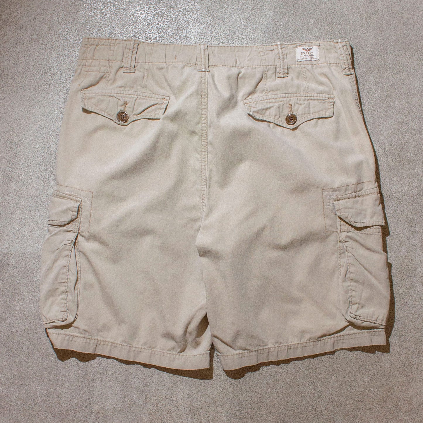 "Utility Canvas" Cargo Shorts【W35】
