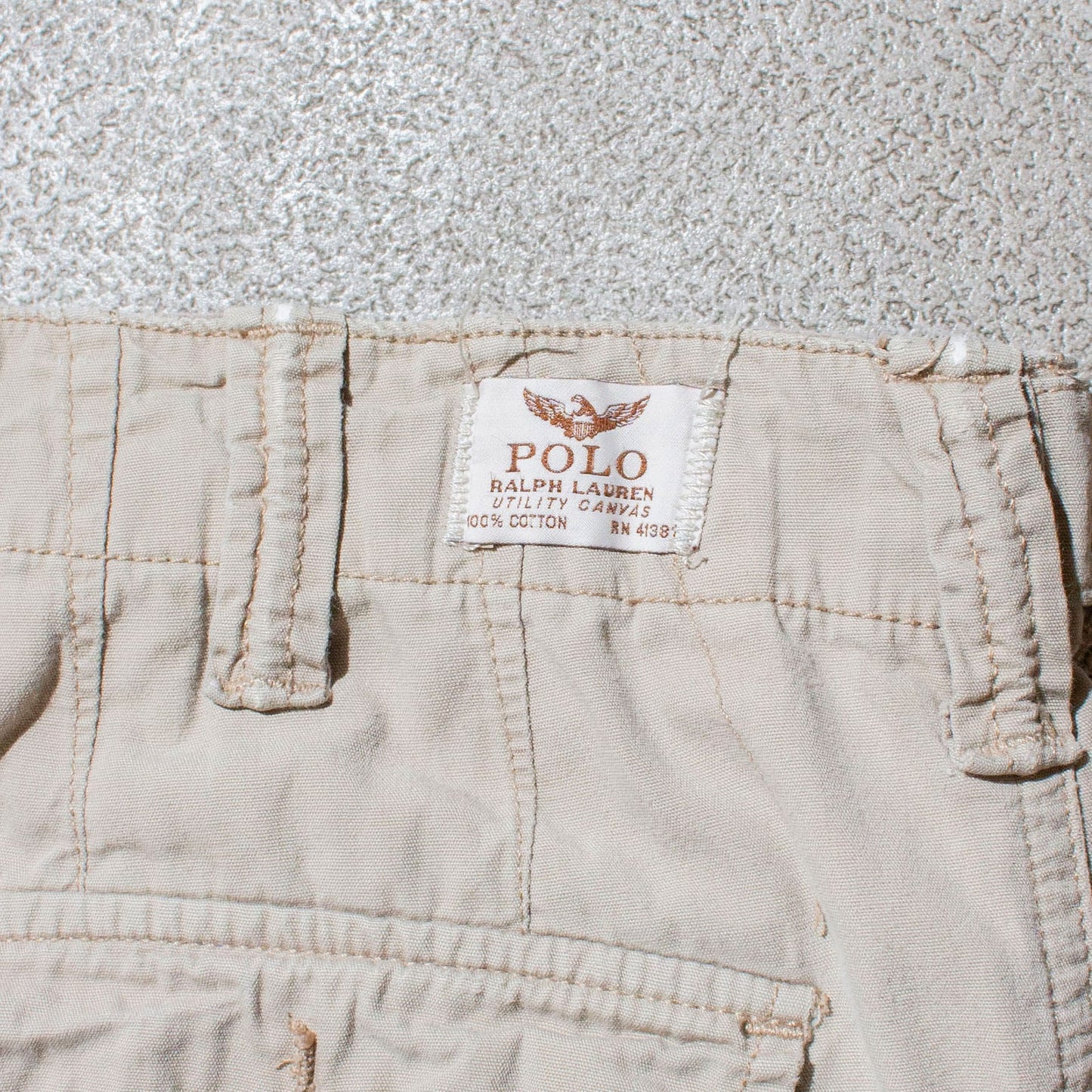 "Utility Canvas" Cargo Shorts【W35】