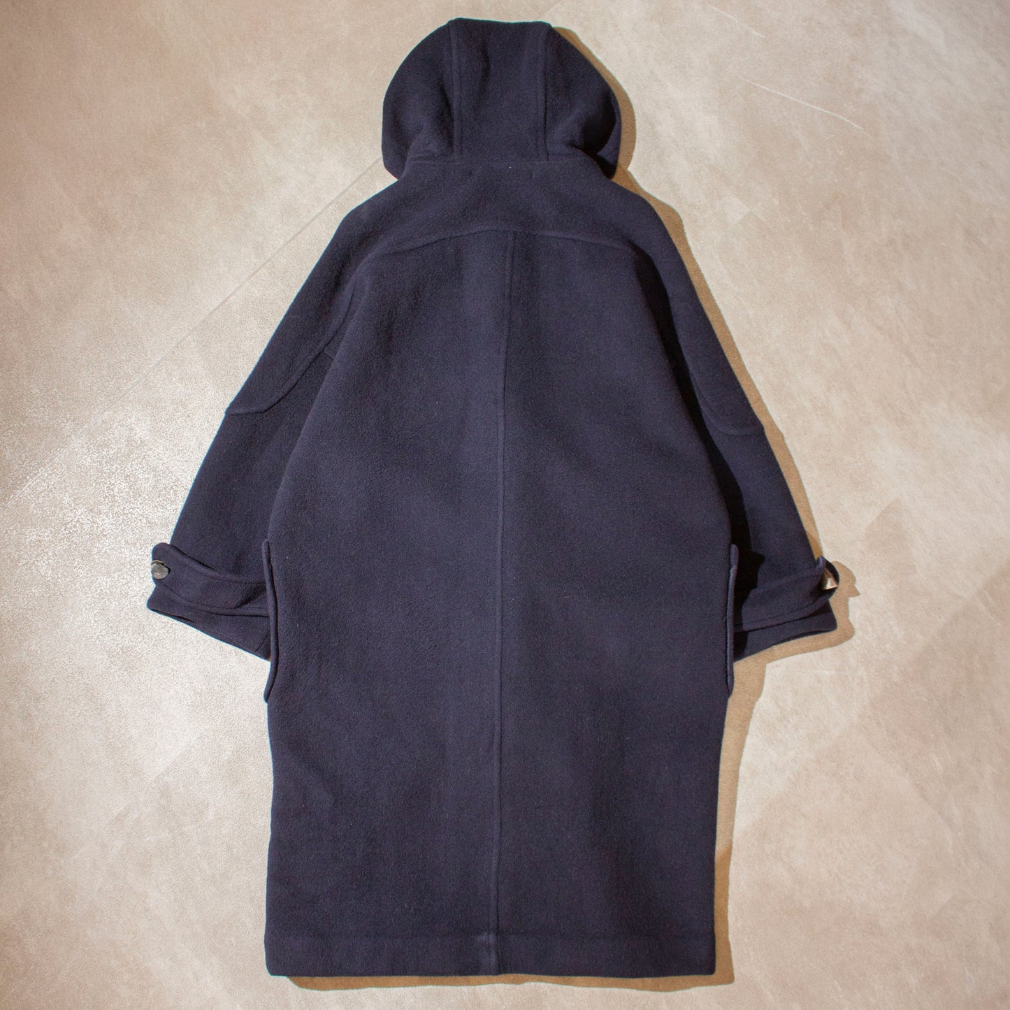 Wool Melton Duffle Coat Made in England