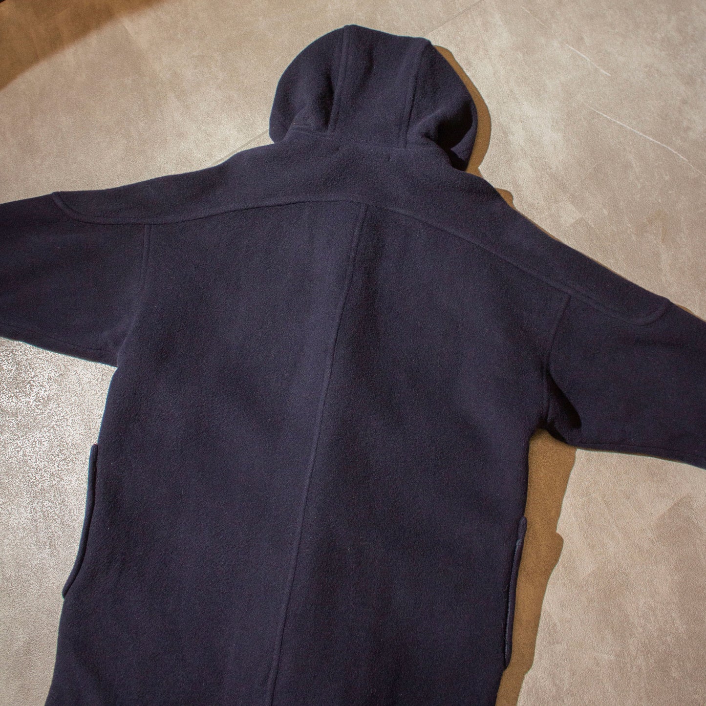 Wool Melton Duffle Coat Made in England