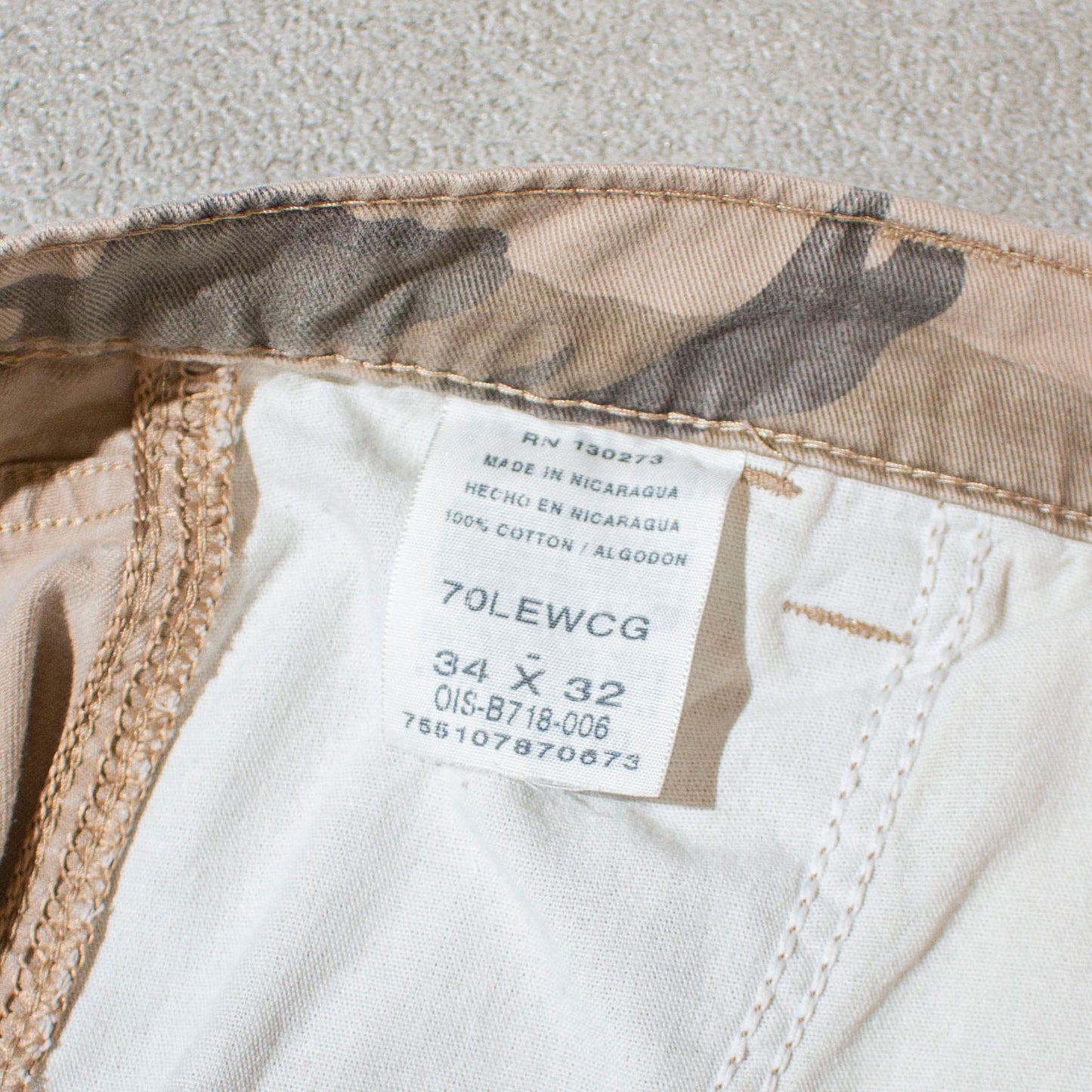 6pocket Camo Cargo Pants