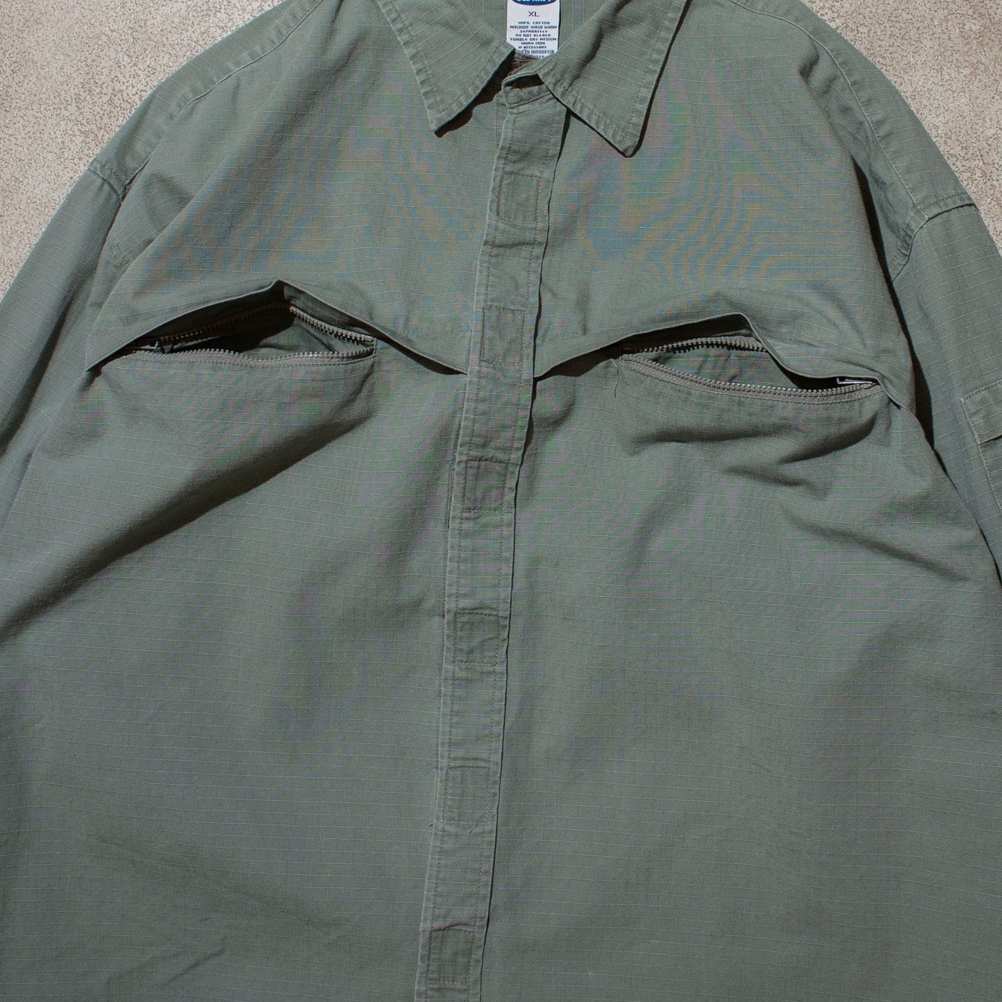 Cotton Ripstop Shirt【XL】