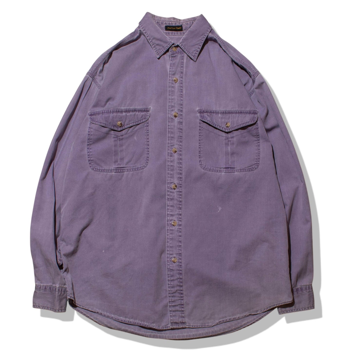 Faded Purple Cotton Work Shirt【M】