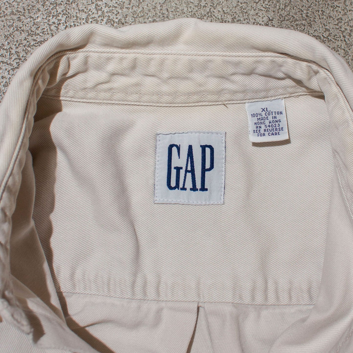 Cotton Twill Work Shirt【XL】