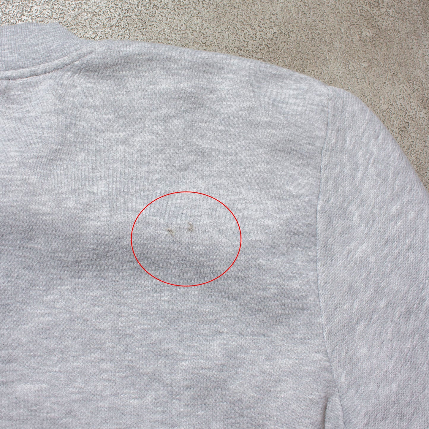 Sweat Cardigan ASH【XL】