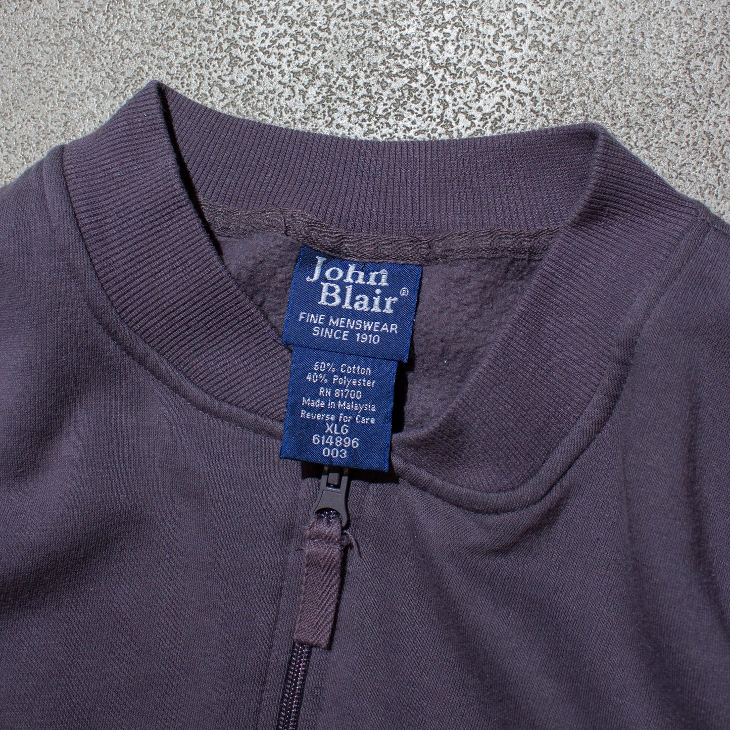 Sweat Cardigan Faded Navy【XL】