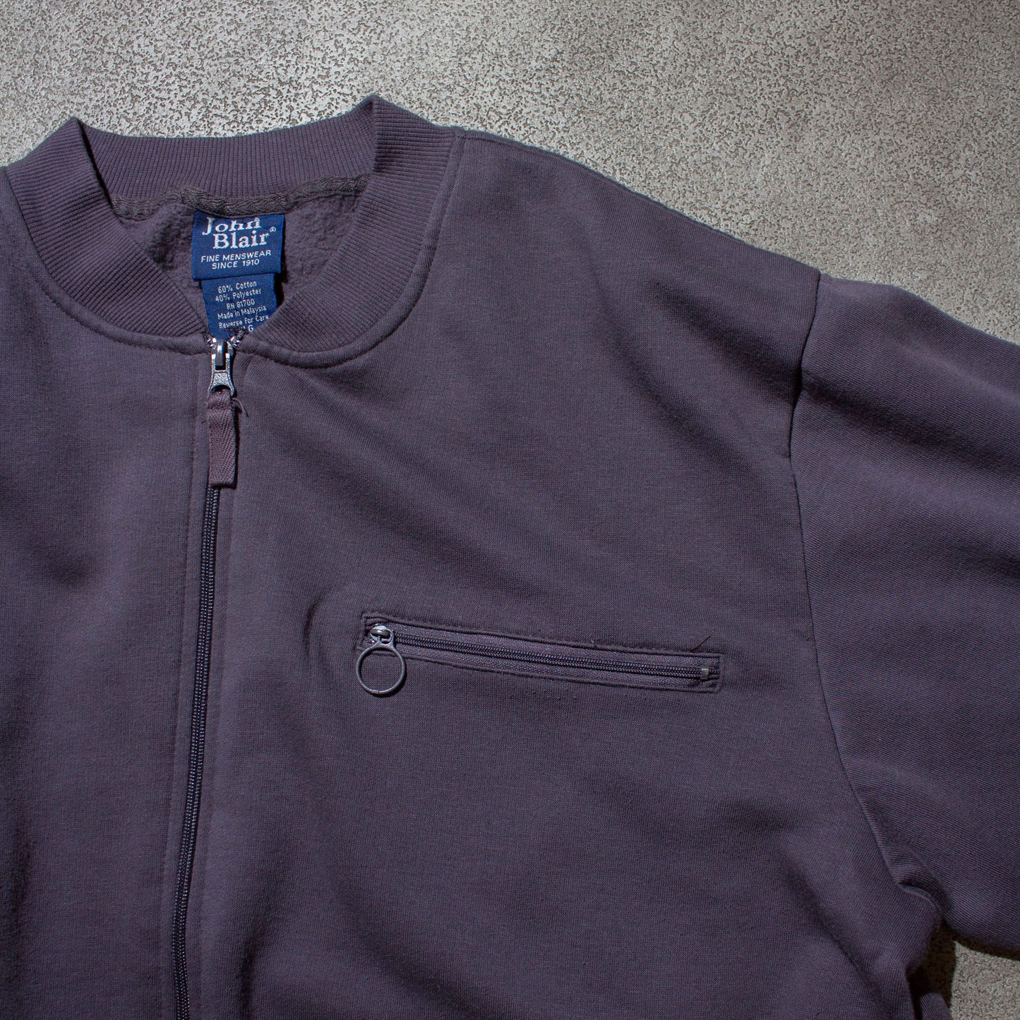Sweat Cardigan Faded Navy【XL】