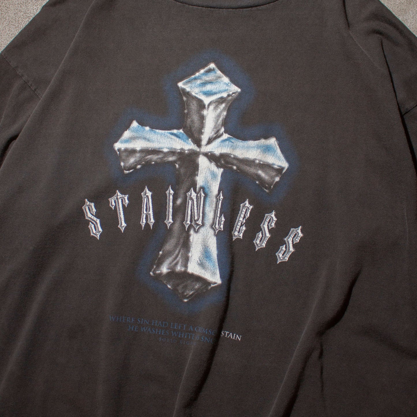 "Stainless Cross" T-Shirt Made in U.S.A.【XXL】