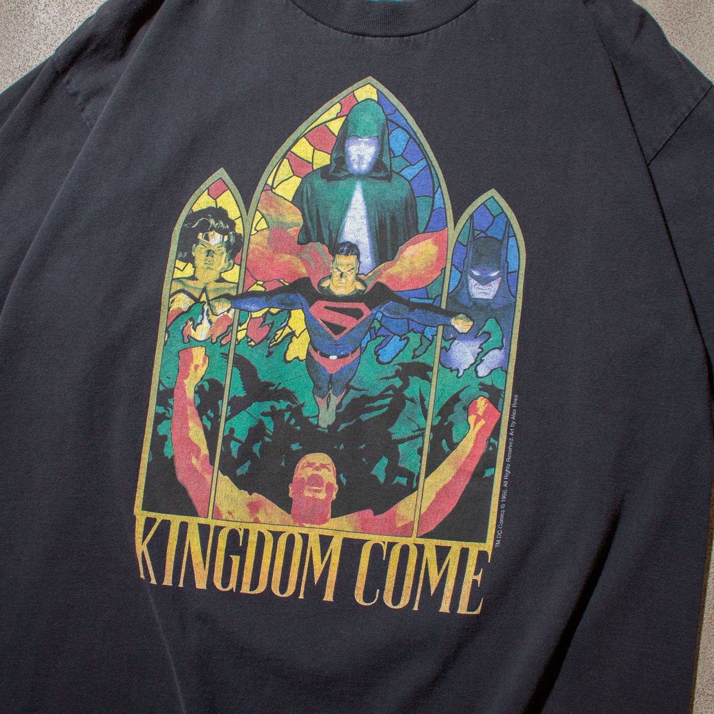 "KINGDOM COME" T-Shirt Made in U.S.A.【XL】
