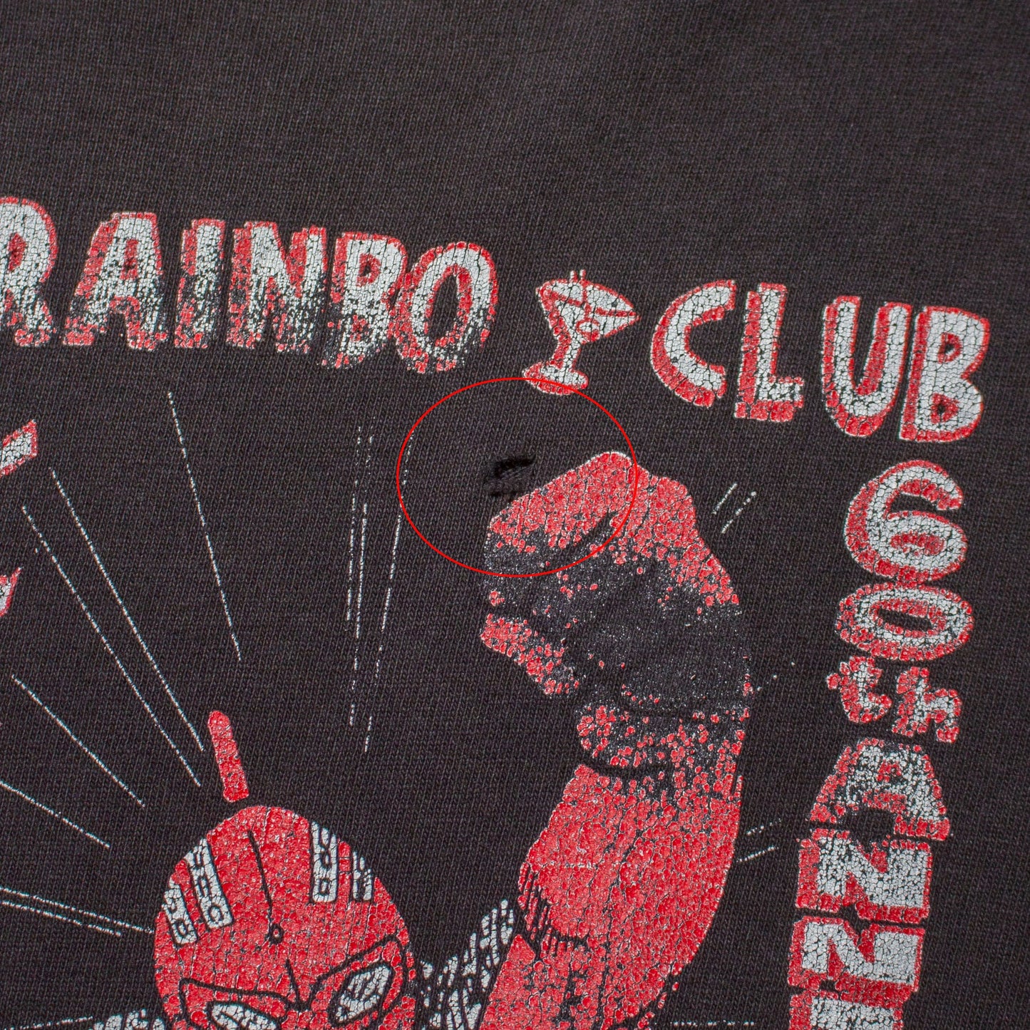 "Rainbo Club" T-Shirt Made in U.S.A.【XL】