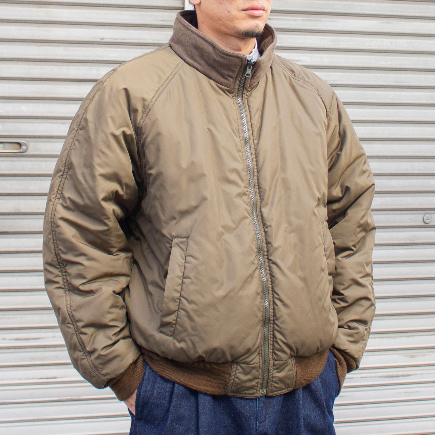 Nylon×Fleece Reversible Blouson