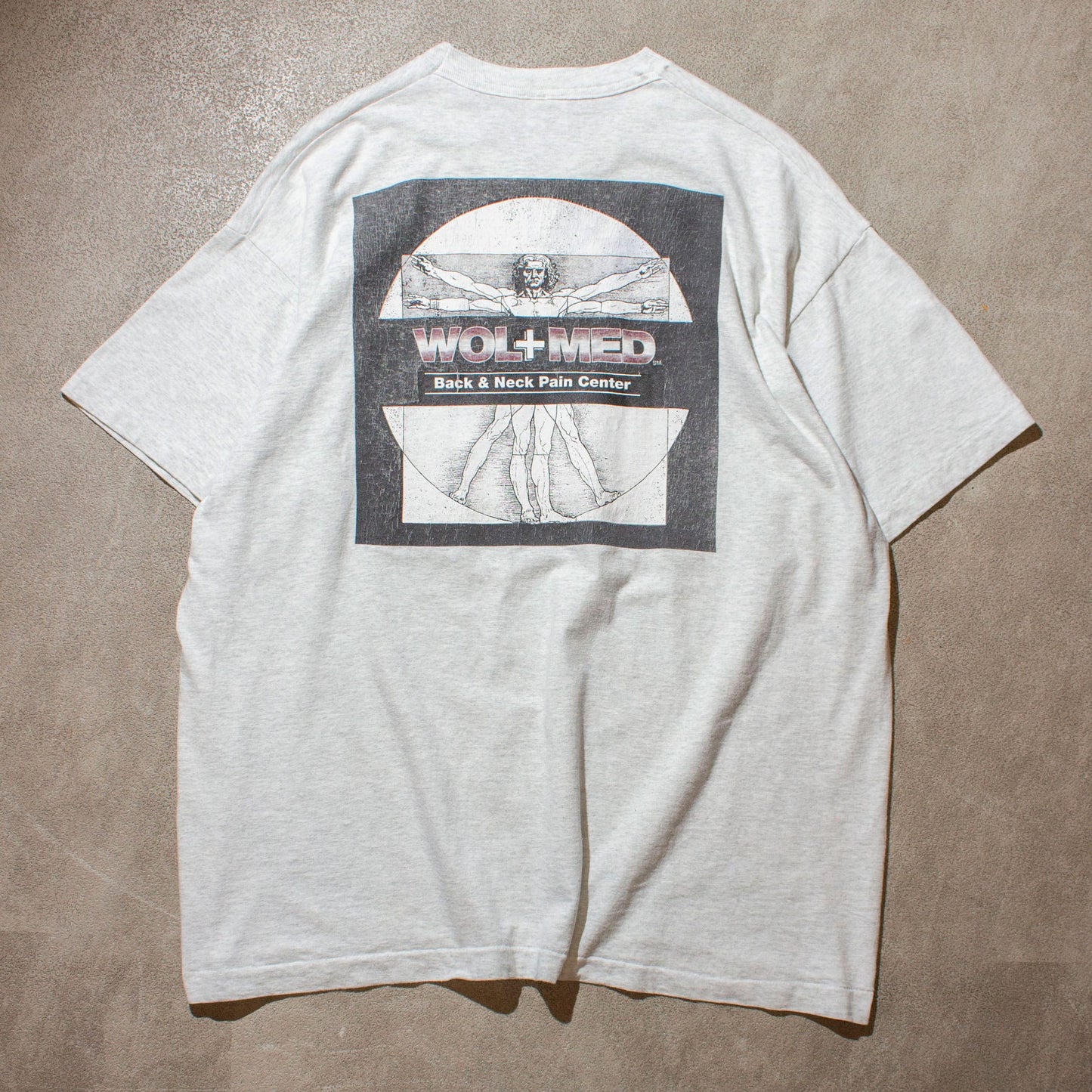"WOL＋MED" T-Shirt Made in U.S.A.【XXL】