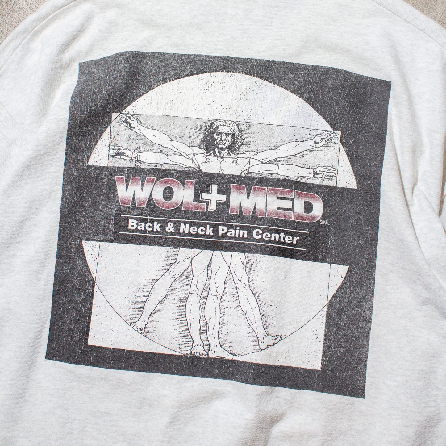 "WOL＋MED" T-Shirt Made in U.S.A.【XXL】