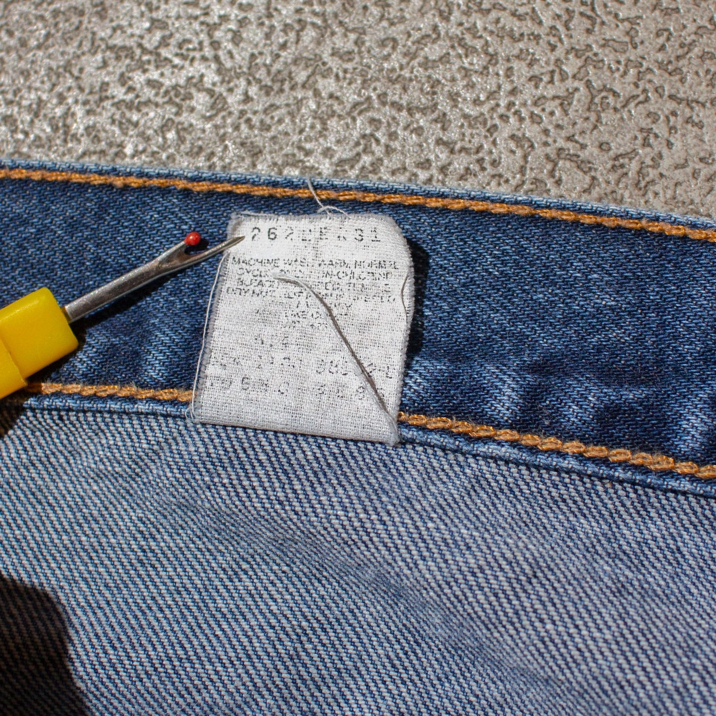 550 Relaxed Fit Denim Made in U.S.A.【W38×L30】