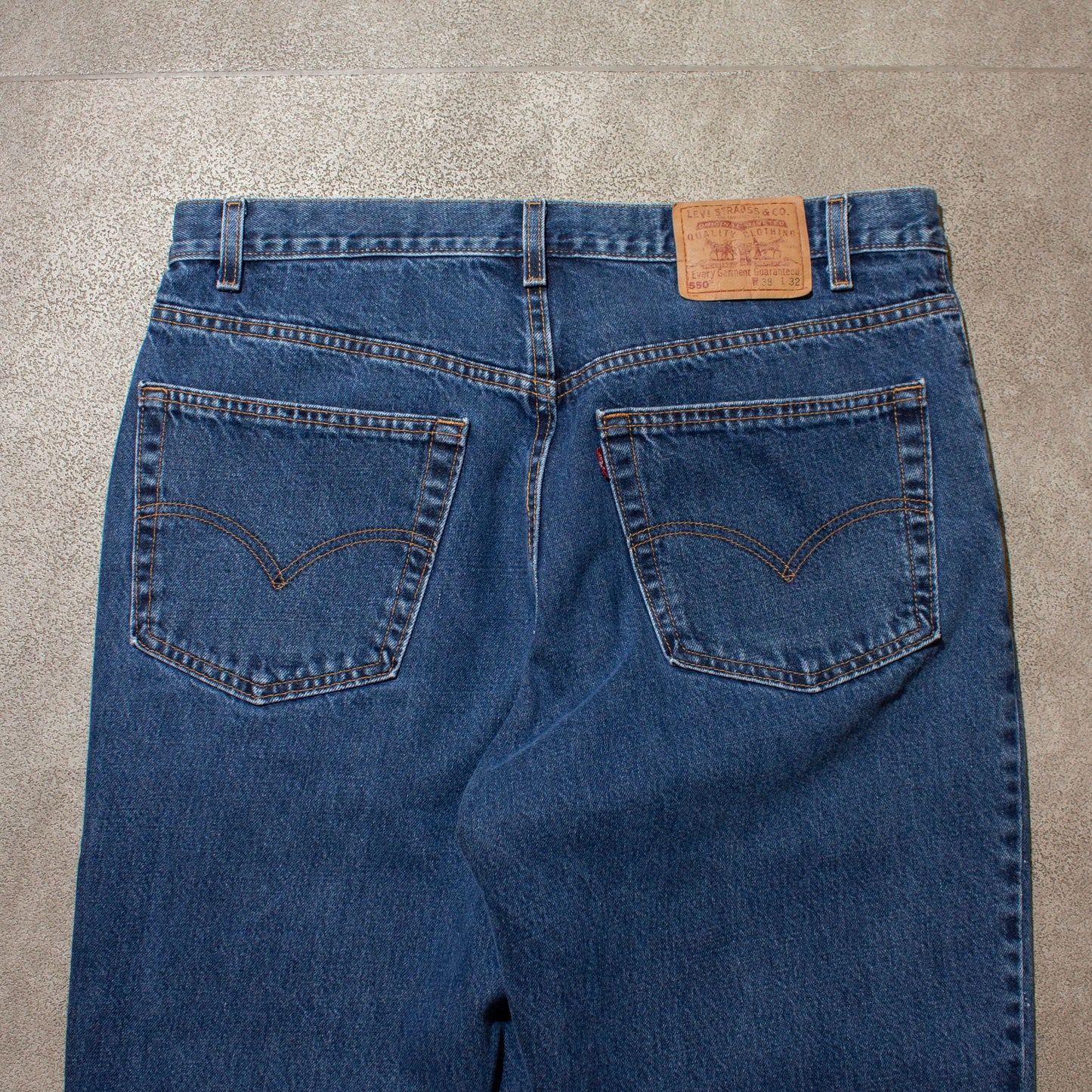 550 Relaxed Fit Denim Made in U.S.A.【W38×L30】