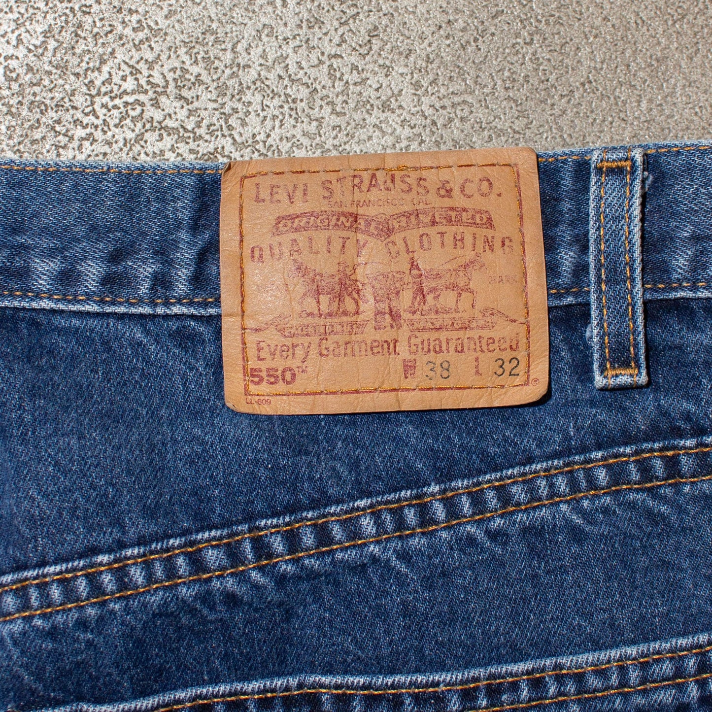 550 Relaxed Fit Denim Made in U.S.A.【W38×L30】