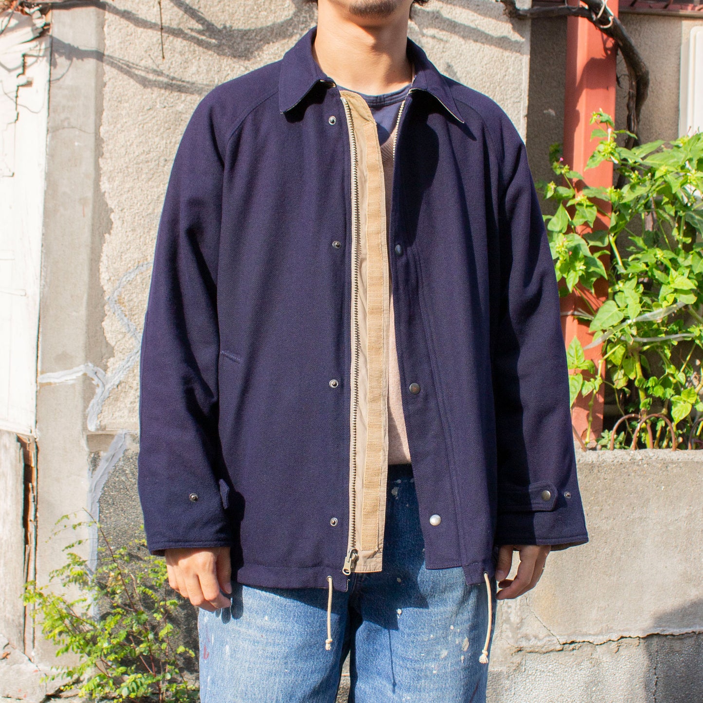 Reversible Wool Blouson