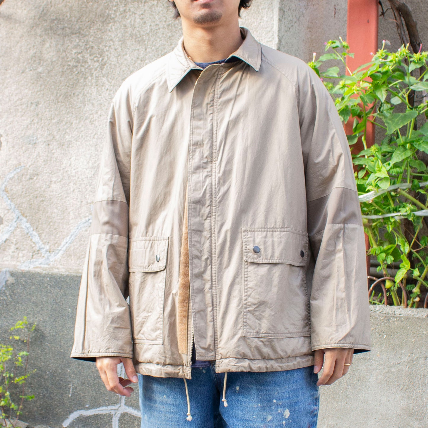 Reversible Wool Blouson