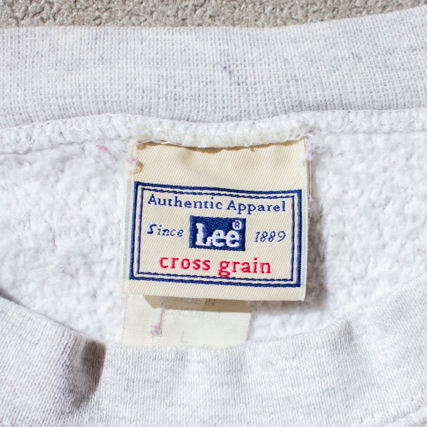 "Samuel Adams" Reverse Type Crewneck Sweat