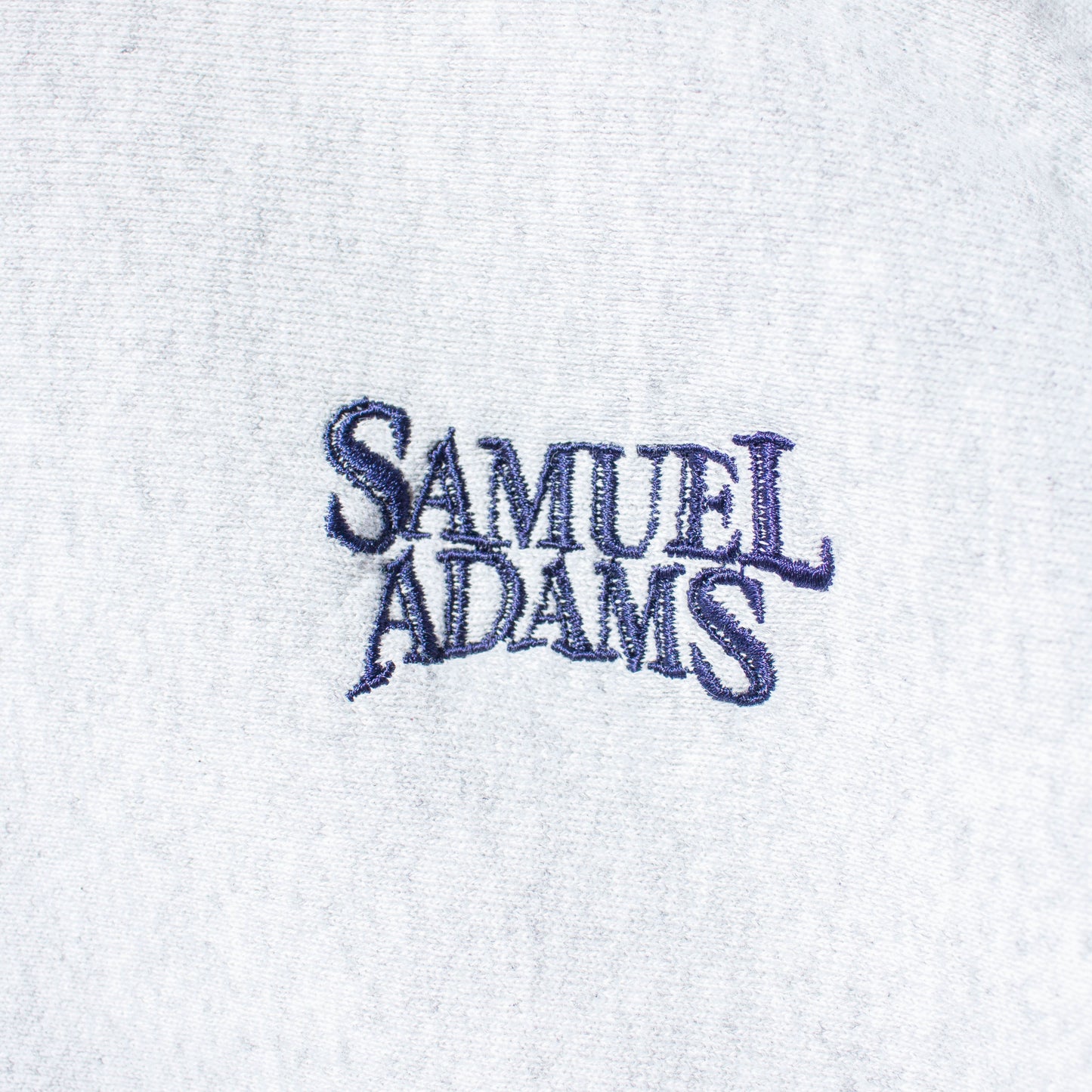 "Samuel Adams" Reverse Type Crewneck Sweat