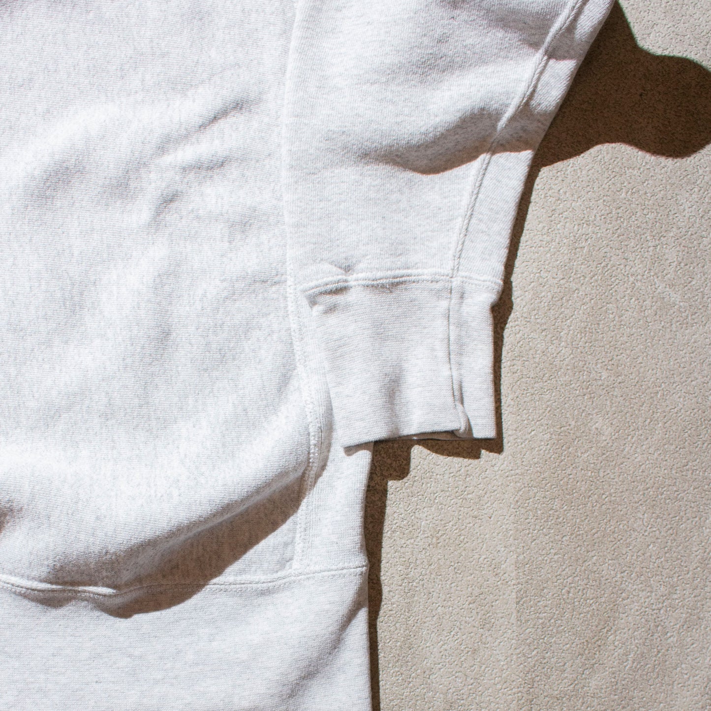 "Samuel Adams" Reverse Type Crewneck Sweat