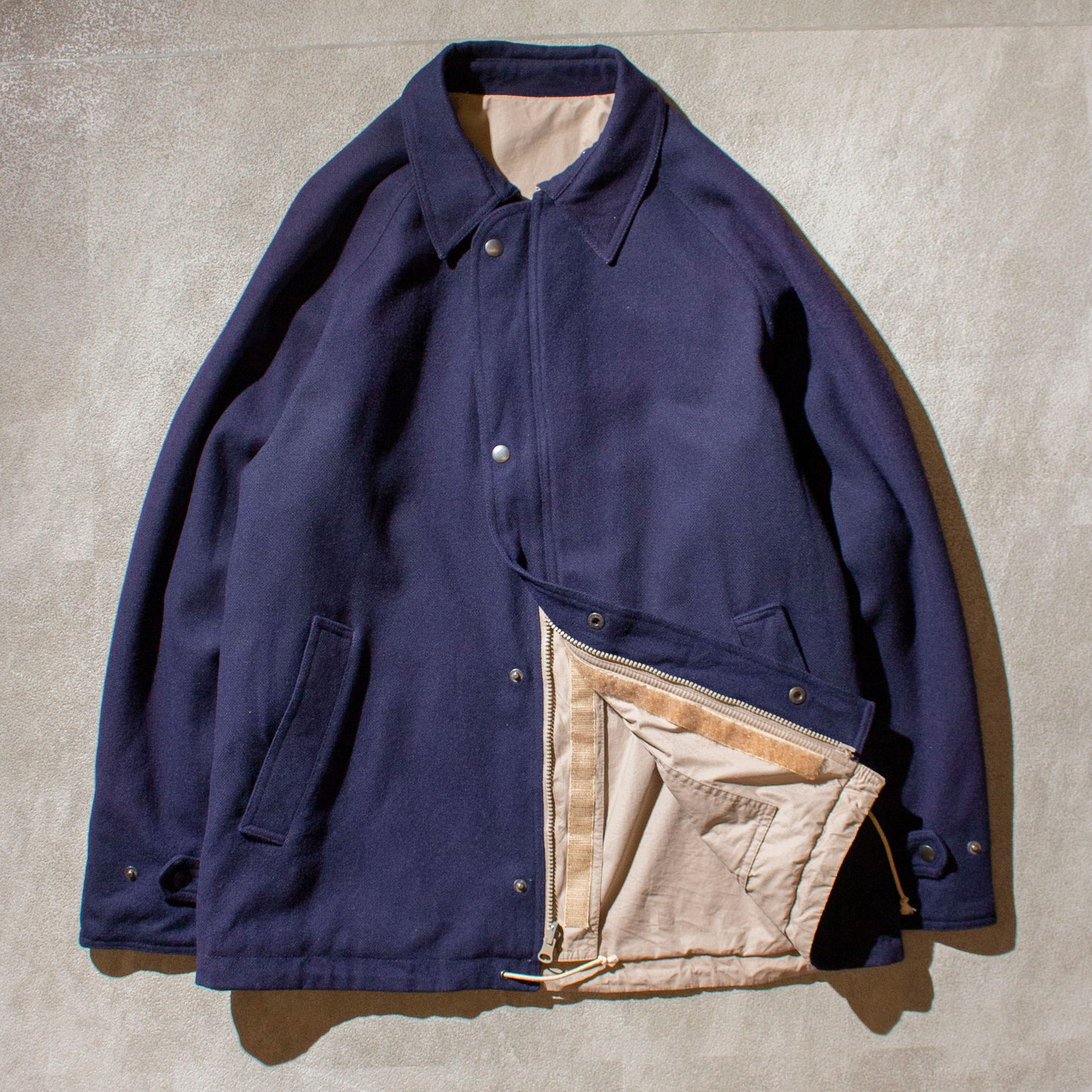 Reversible Wool Blouson