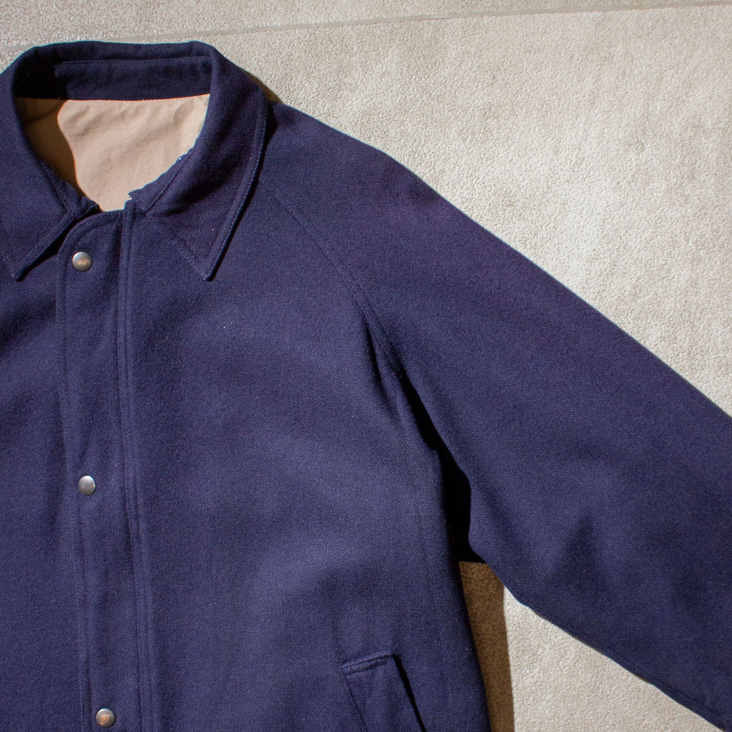 Reversible Wool Blouson