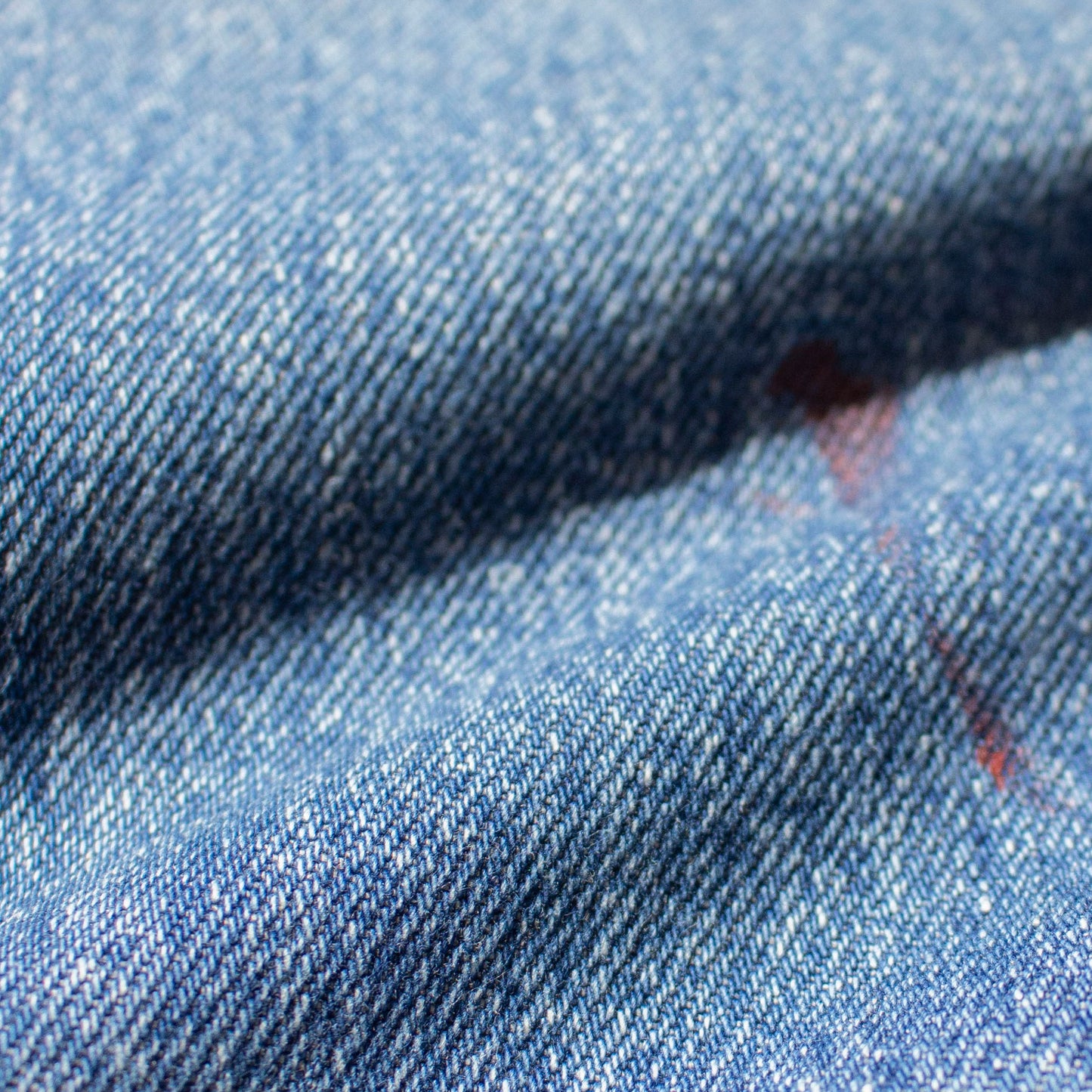 Painted Denim Pants Made in U.S.A.