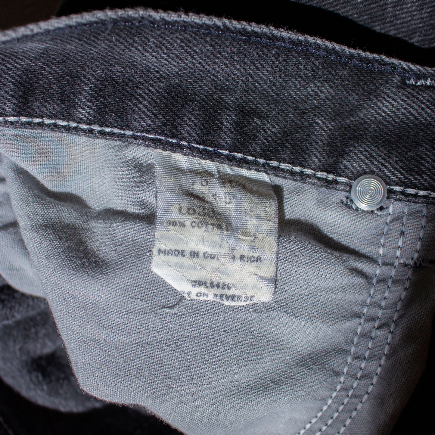 5pocket Denim Pants Black