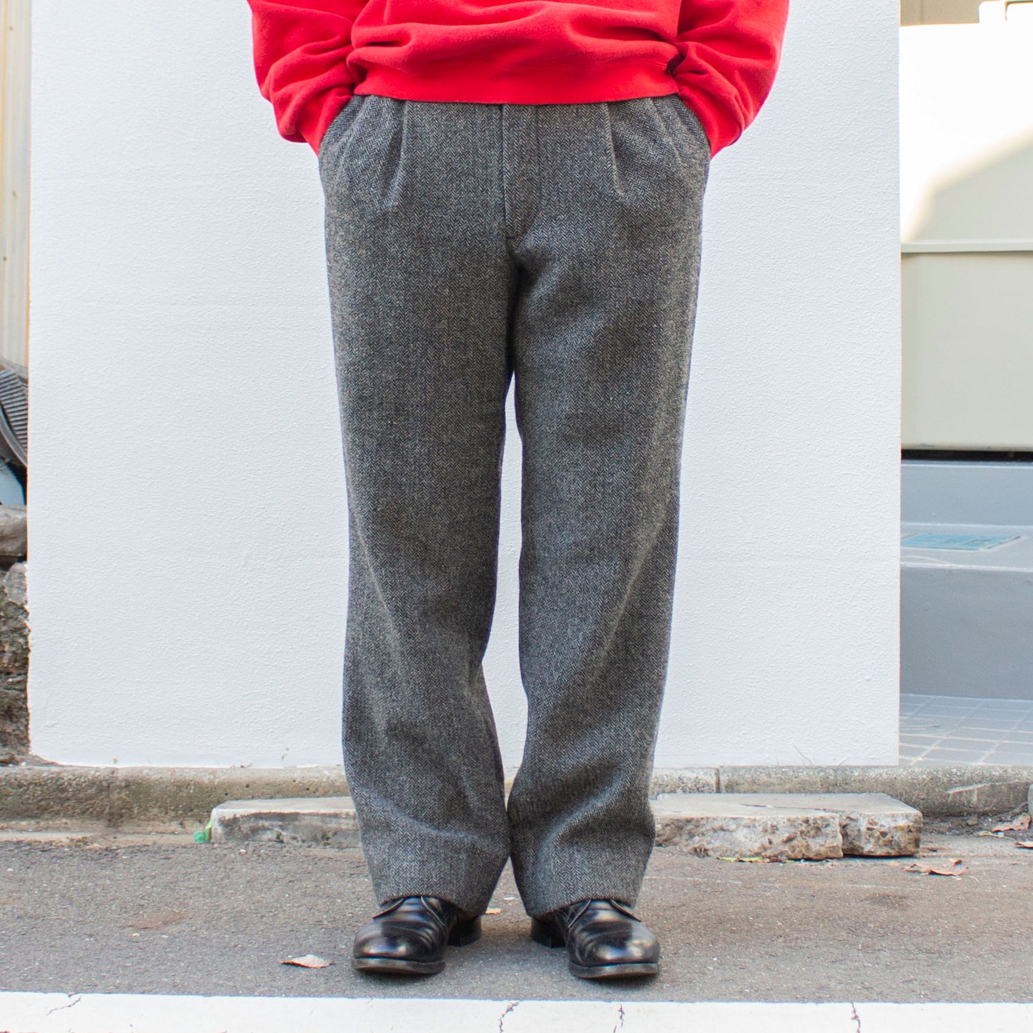 2tuck Tweed Trousers Made in U.S.A.