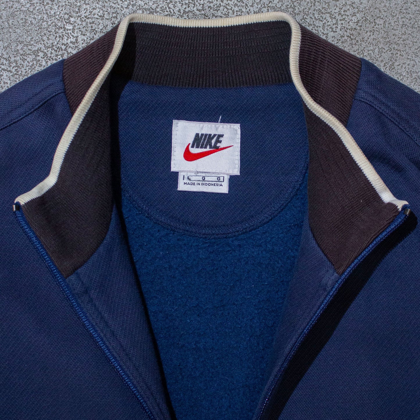 Sweat Track Jacket Navy【L】
