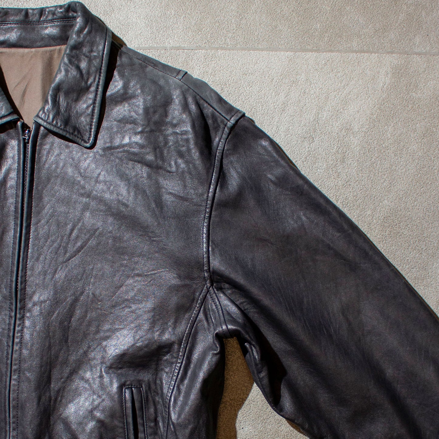 Reversible Lether Jacket