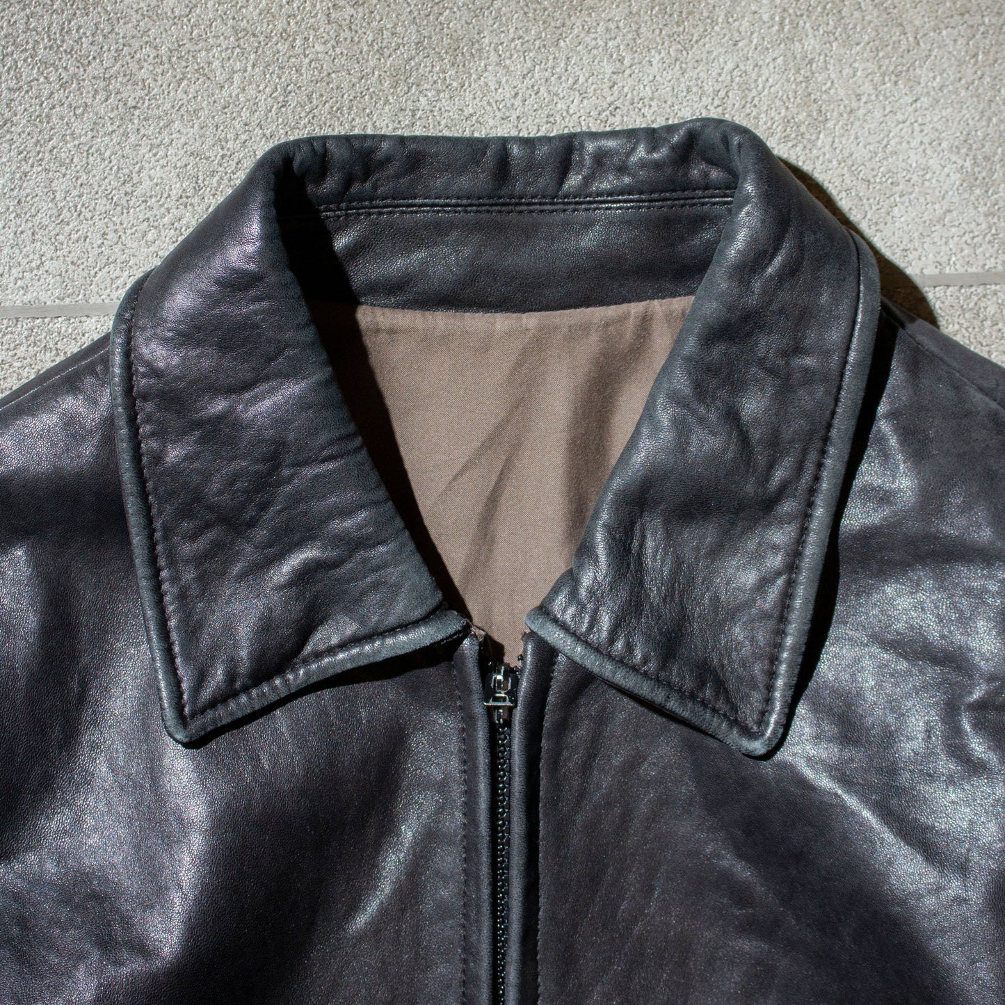 Reversible Lether Jacket