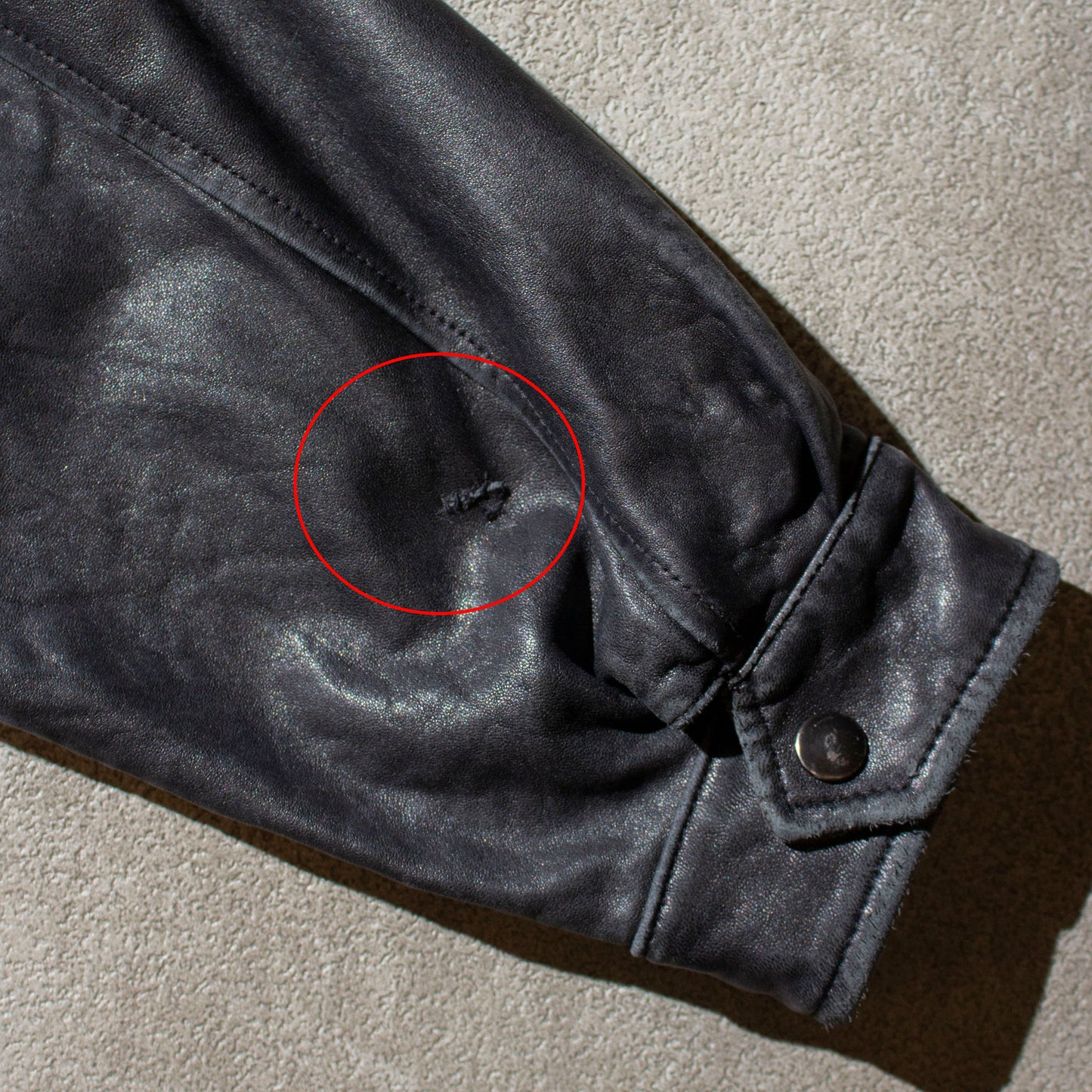 Reversible Lether Jacket