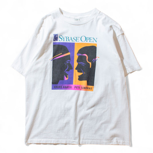 "SYBASE OPEN" T-shirt Made in U.S.A.