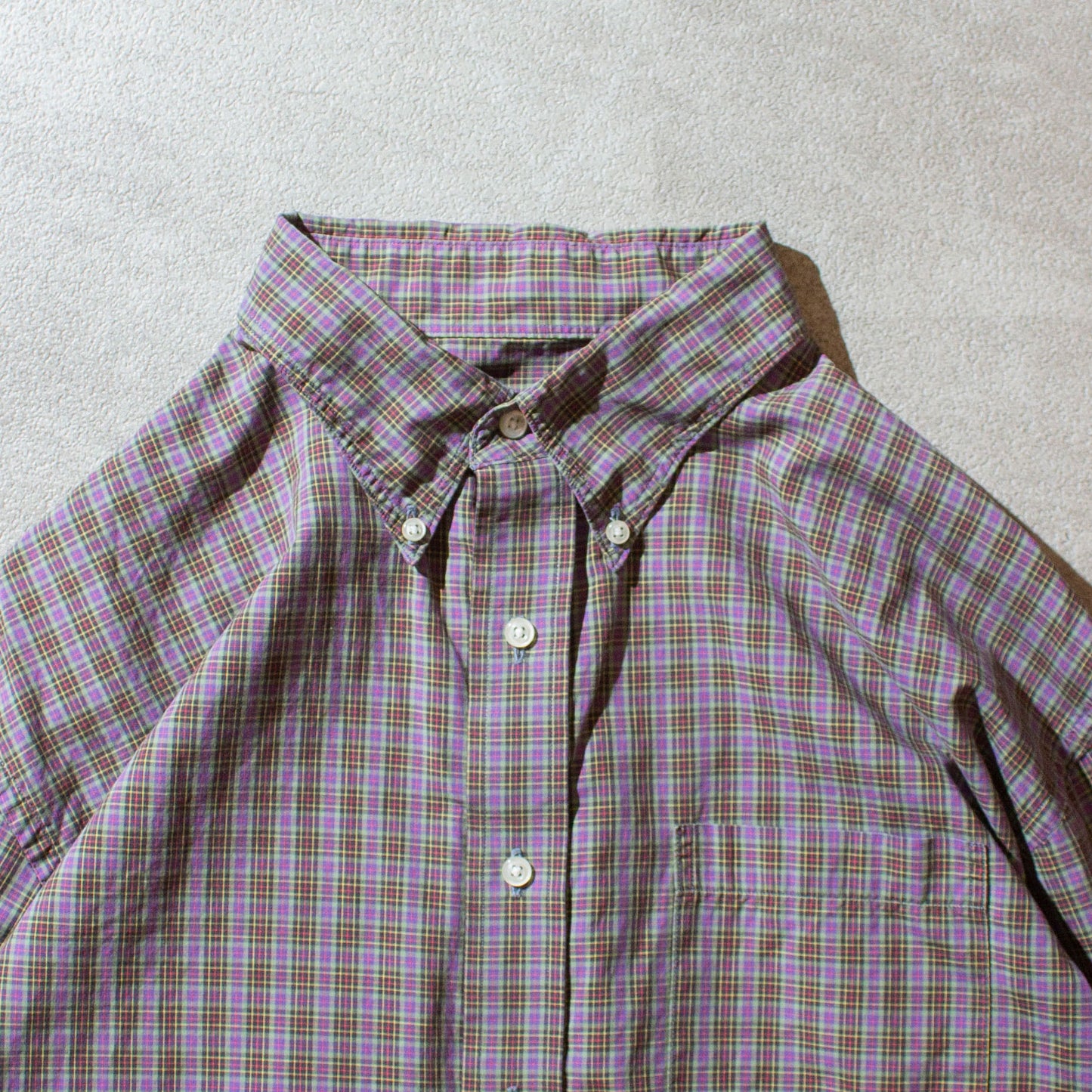 Cotton Check BD Shirt