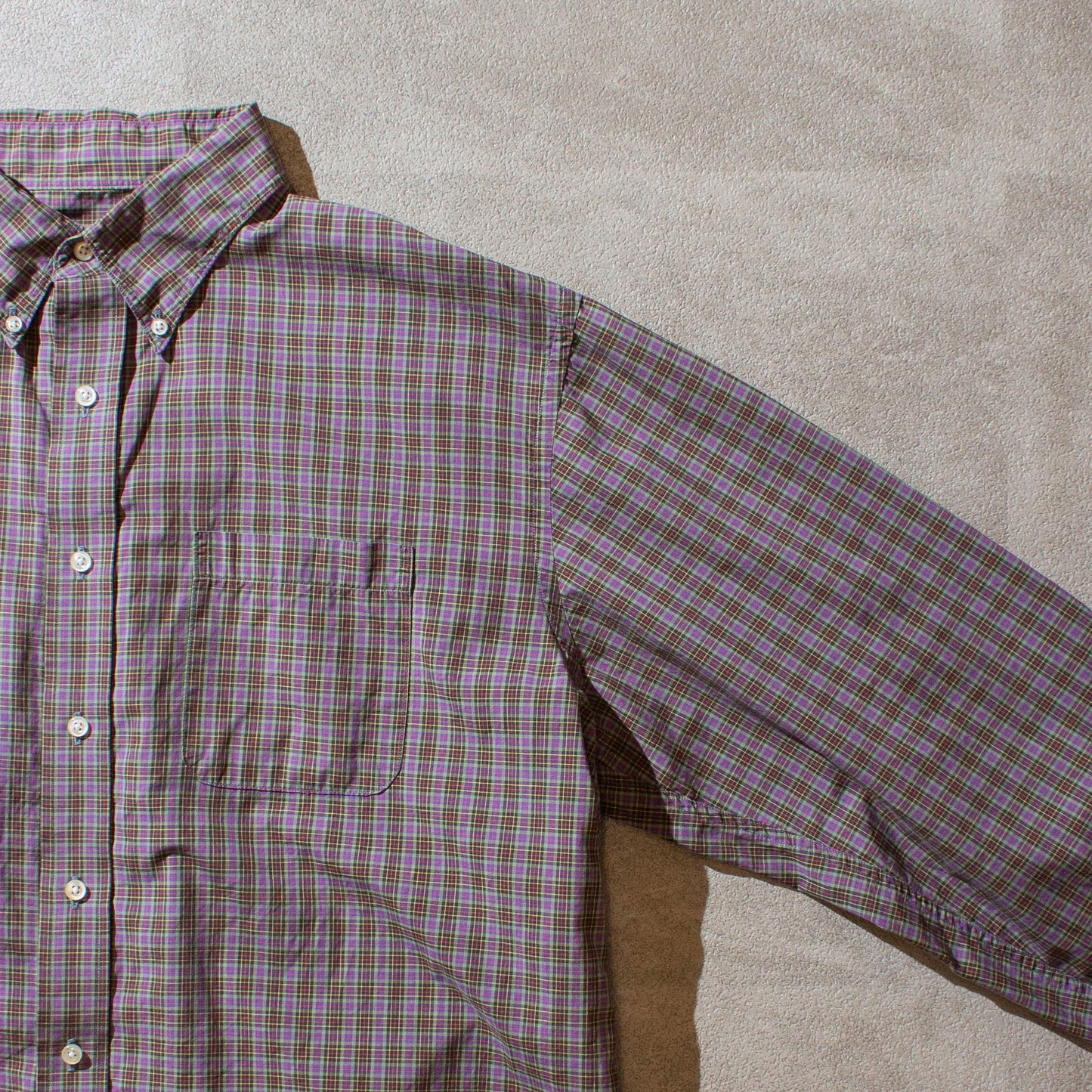 Cotton Check BD Shirt