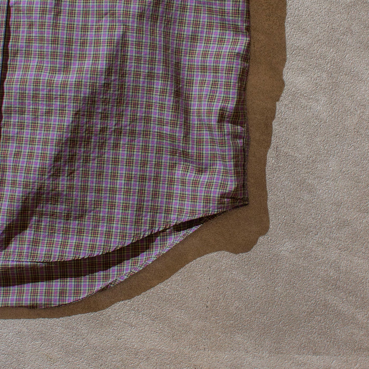 Cotton Check BD Shirt