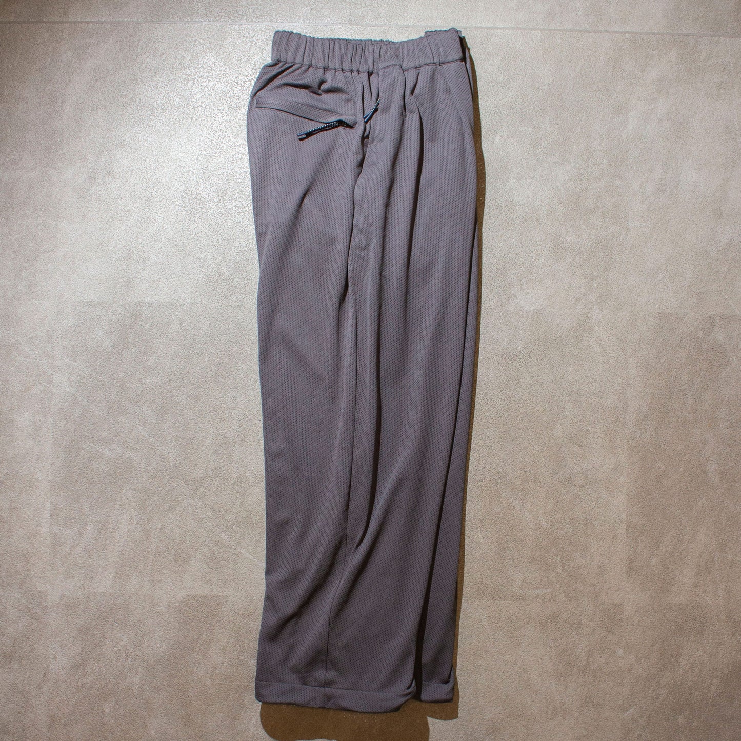 1tuck Mesh Easy Pants / Gray