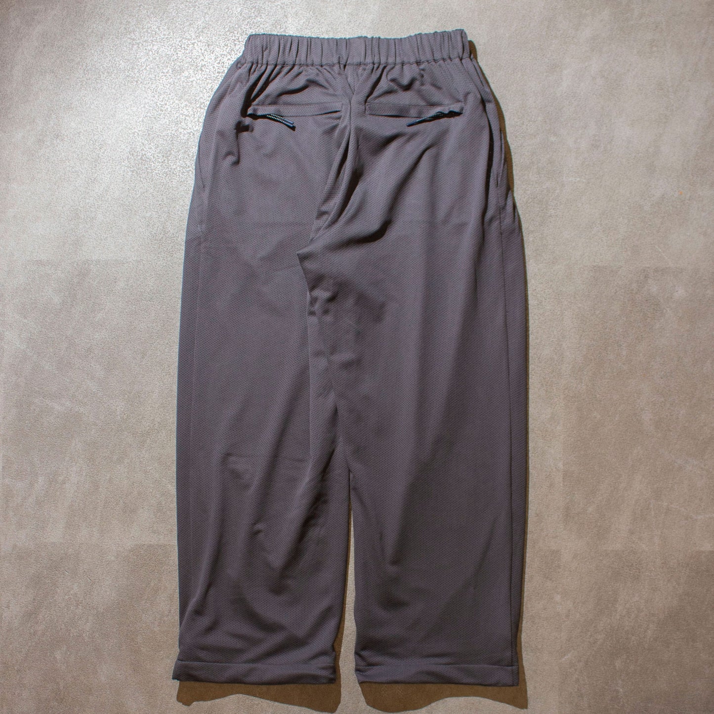 1tuck Mesh Easy Pants / Gray