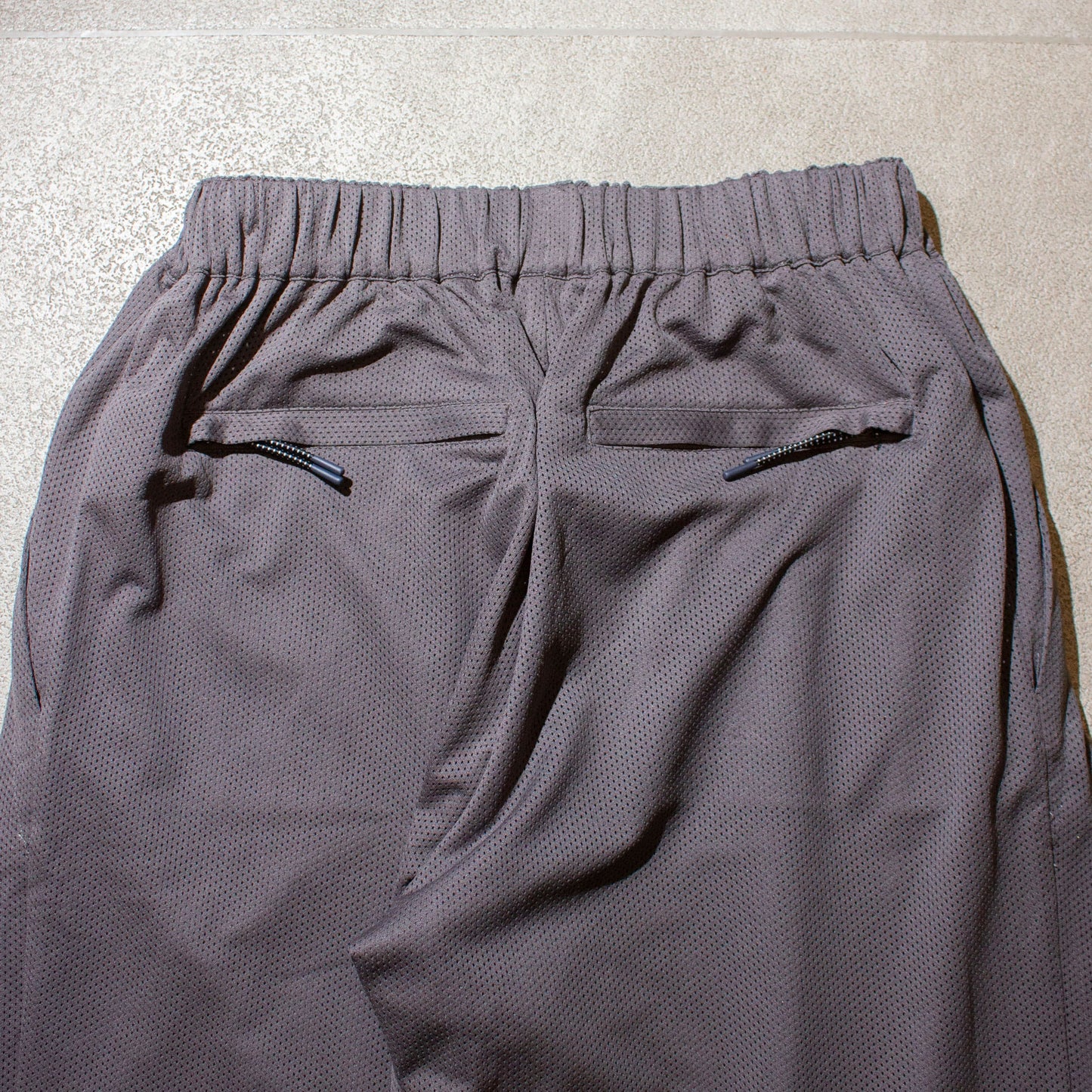 1tuck Mesh Easy Pants / Gray