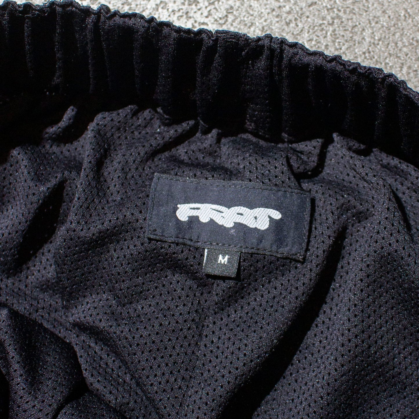 1tuck Mesh Easy Pants / Black