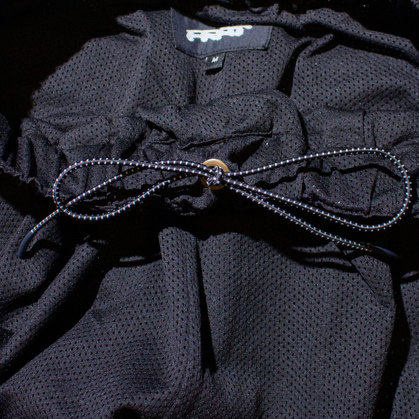 1tuck Mesh Easy Pants / Black