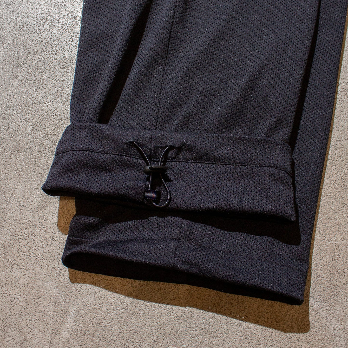 1tuck Mesh Easy Pants / Black