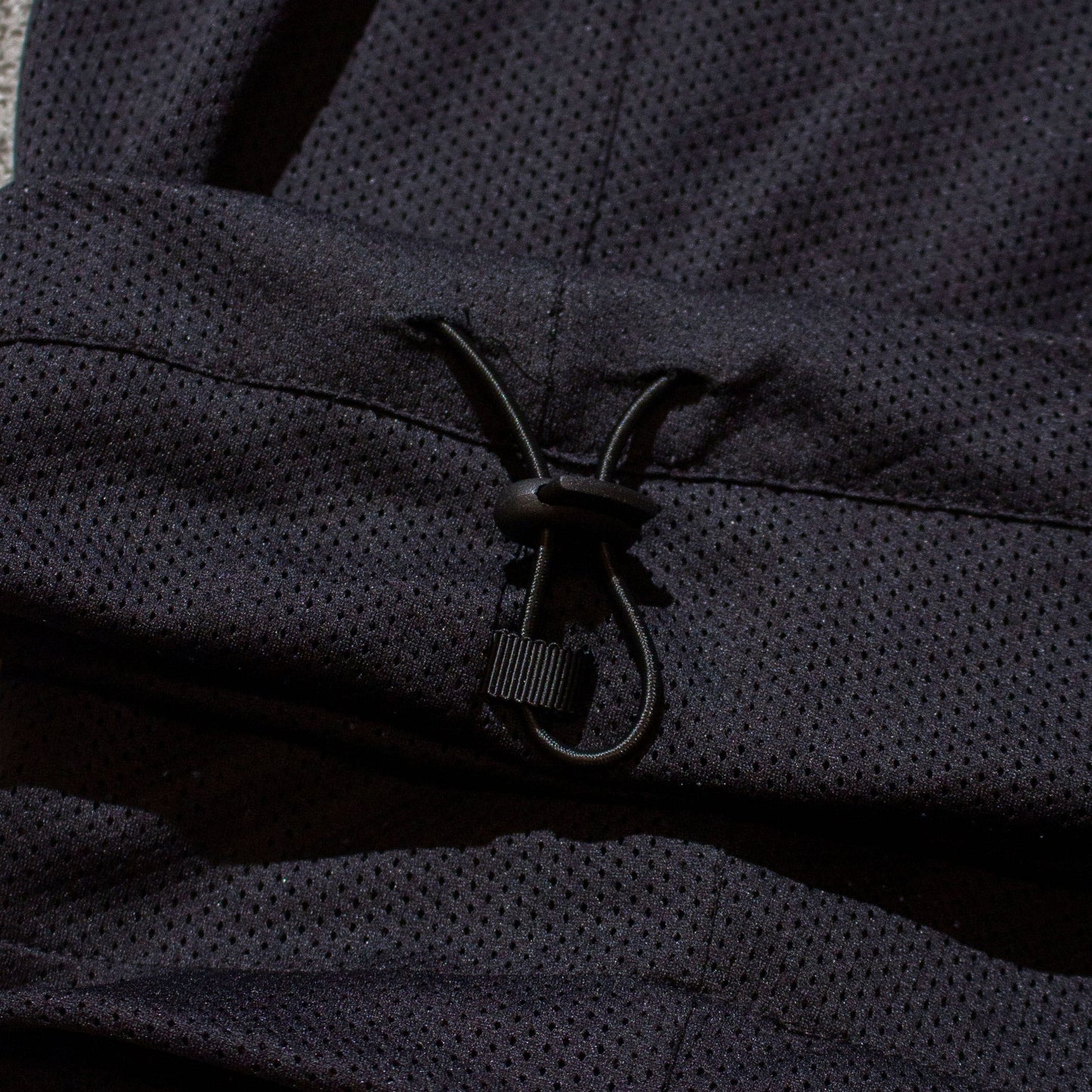1tuck Mesh Easy Pants / Black