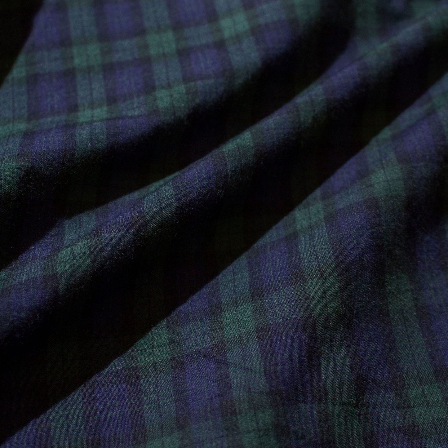 Cotton Check 2tuck Slacks【W33×L30】
