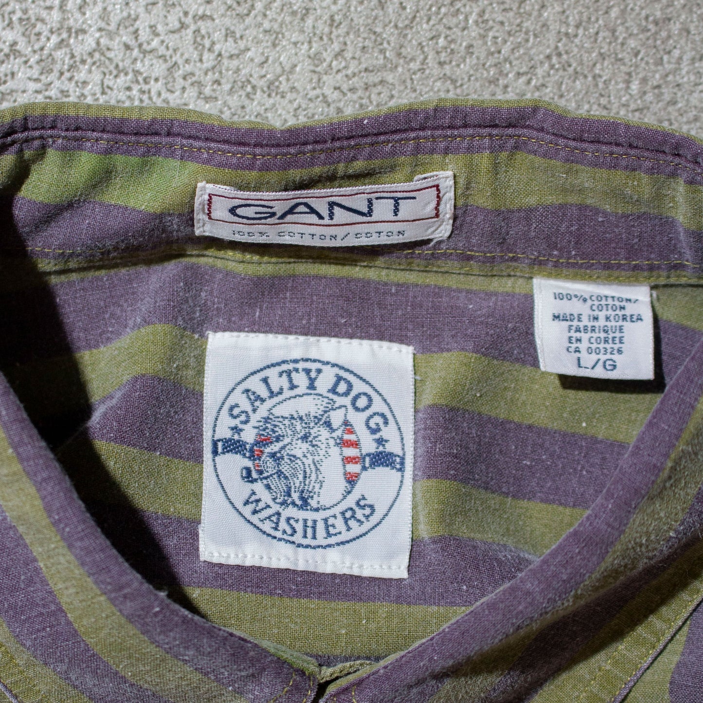 Stripe B.D Shirt【L】