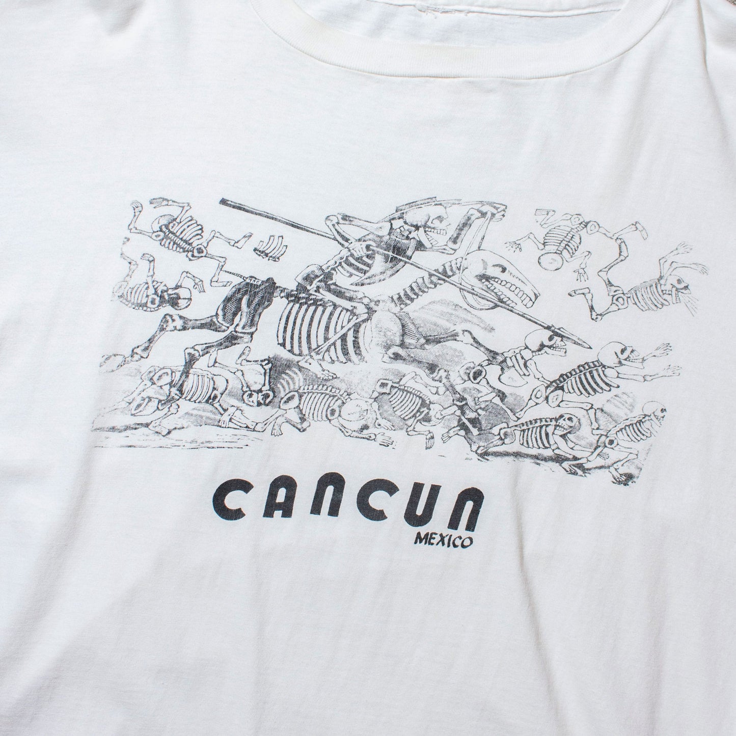 "Cancun" Souvenir T-shirt【About XL】