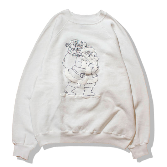 "Santa" Crewneck Sweat Made in U.S.A.