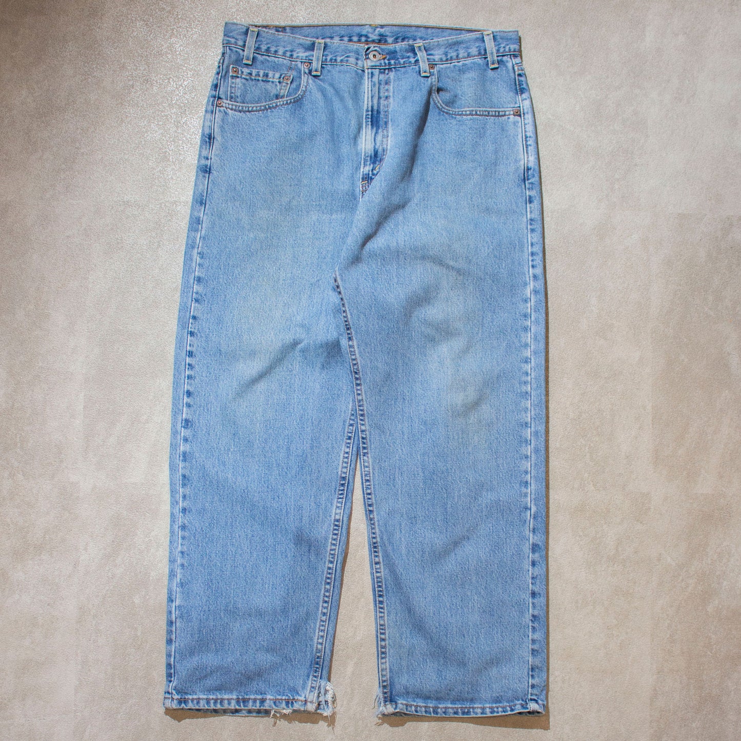 547 LOOSE FIT Pleated Denim Pants Made in U.S.A.